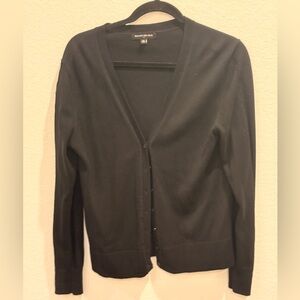 Banana Republic Black Cardigan Sweater